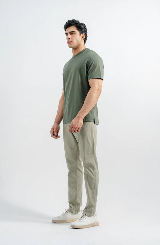 Crew Neck - Olive